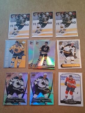 Joe Thornton Hockey Card Collection - Multiple Cards
